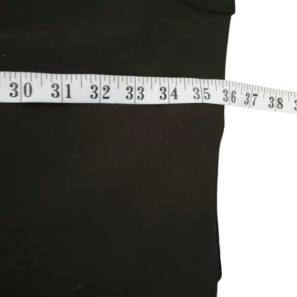 Halston black surplice sheath timeless dress size M - Picture 6 of 6